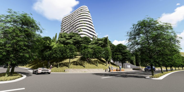 Люкс апартаменты SKYLINE RESORT в Бечичи